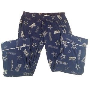 Dallas Cowboys NFL Lounge Sleep Flannel Pajama Womens Pants Large‎